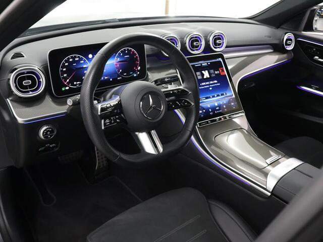 Mercedes-Benz C-KLASSE 180 Estate 180 Star Edition AMG Line | Panoramadak | 19'' multispaaks velgen | Nightpakket | Memorypakket | Apple Car Play | Guard 360