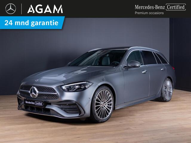 Mercedes-Benz C-KLASSE Estate 180 AMG Line Premium | Panorama dak | Trekhaak
