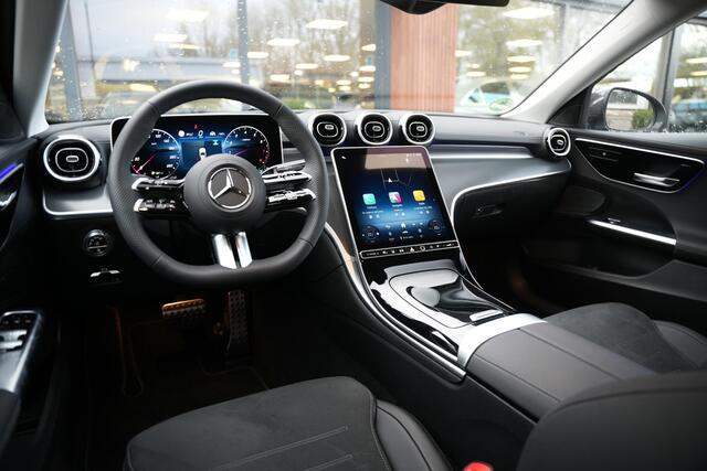Mercedes-Benz C-KLASSE 180 Business Solution AMG Adaptieve Cruise Ambient Stuurverw. 360 Camera 19''LM
