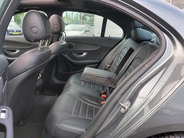 Mercedes-Benz C-KLASSE 200 184pk Automaat Sport Edition AMG | Navi | Clima | Cruise | Lederen Bekleding | Led Koplampen | Panorama Schuifdak | Pdc V+A+Assist+Camera | 19''lm