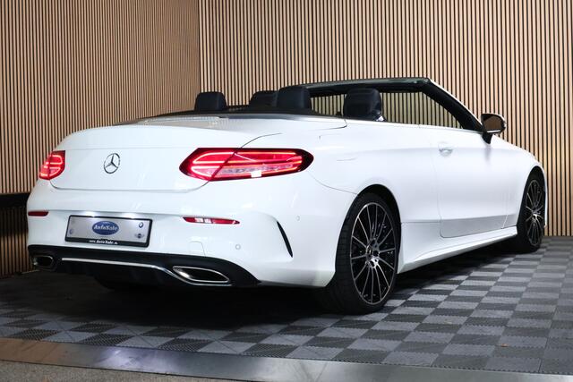 Mercedes-Benz C-KLASSE Cabrio 200 Premium AMG-line 43000 km ! NAVI Airco full options 2018