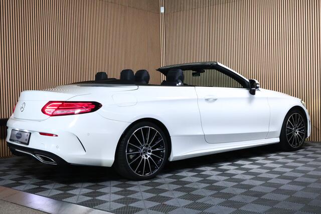 Mercedes-Benz C-KLASSE Cabrio 200 Premium AMG-line 43000 km ! NAVI Airco full options 2018