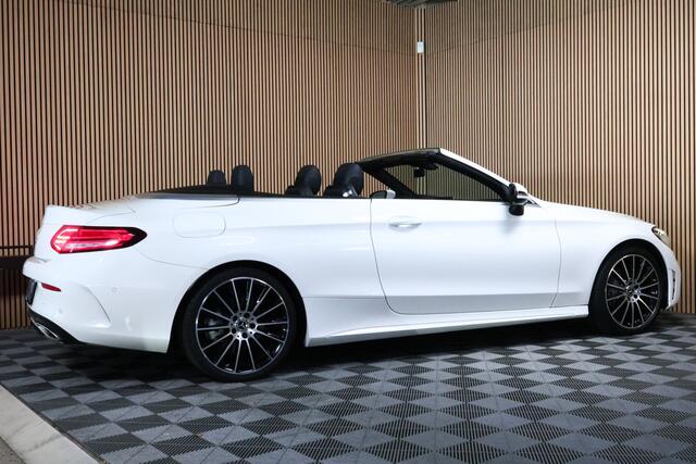 Mercedes-Benz C-KLASSE Cabrio 200 Premium AMG-line 43000 km ! NAVI Airco full options 2018