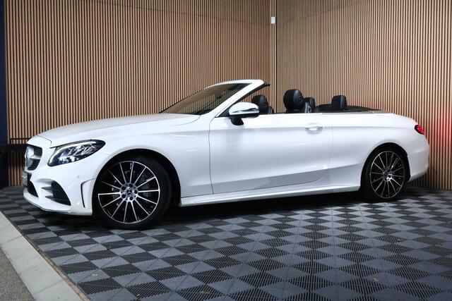 Mercedes-Benz C-KLASSE Cabrio 200 Premium AMG-line 43000 km ! NAVI Airco full options 2018