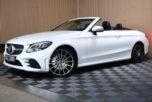 Mercedes-Benz C-KLASSE Cabrio 200 Premium AMG-line 43000 km ! NAVI Airco full options 2018