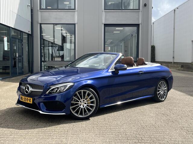 Mercedes-Benz C-KLASSE Cabrio 180 Ambition AMG | NL Auto/Leder/Navi/Clima/Cruise/19"/Nek-Stoelverwarming