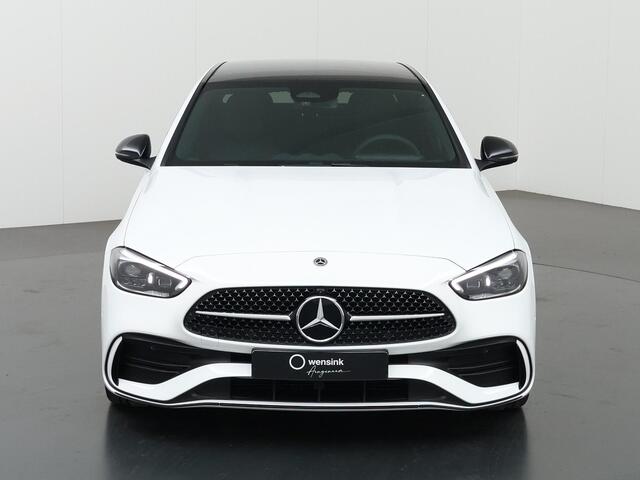 Mercedes-Benz C-KLASSE 180 Business Solution AMG | AMG line Plus | Panoramaschuifdak | Nightpakket | 360 Camera | Head-Up Display |