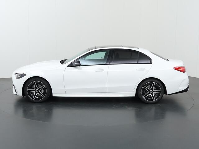 Mercedes-Benz C-KLASSE 180 Business Solution AMG | AMG line Plus | Panoramaschuifdak | Nightpakket | 360 Camera | Head-Up Display |