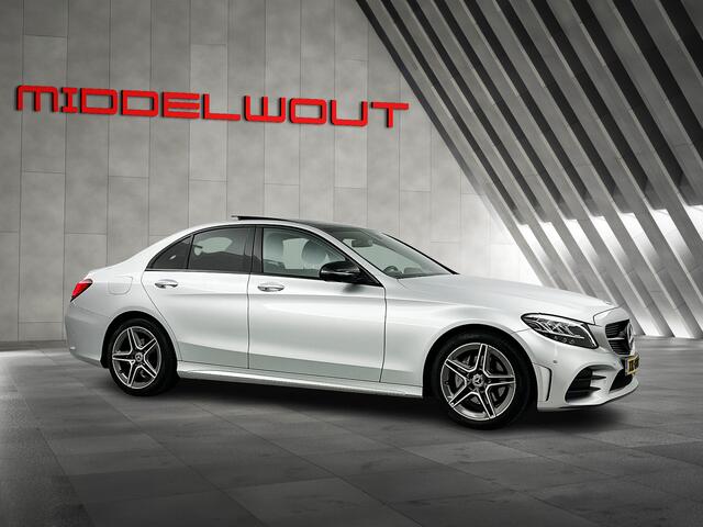 Mercedes-Benz C-KLASSE 180 AMG Night-Pakket Pano-dak/Digi.Dash/Camera/18'LMV