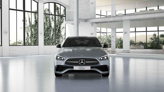 Mercedes-Benz C-KLASSE 300e Business Solution AMG | Matrix Led | Panoramaschuifdak | Nightpakket | | Stoelverwarming | Dodehoekassistent |