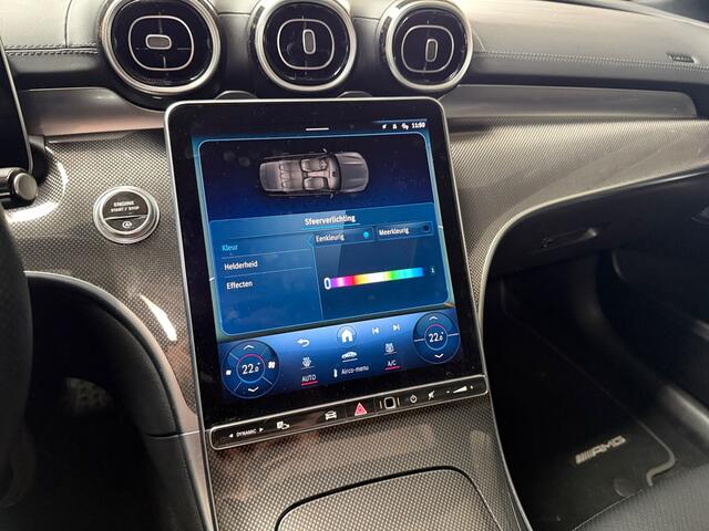 Mercedes-Benz C-KLASSE Estate 200 AMG Designo Edition Aut- Mountaingrijs Magno, Panoramadak, Burmester Audio, Sfeerverlichting, Carbon