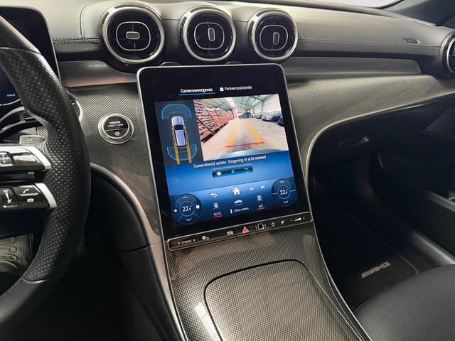 Mercedes-Benz C-KLASSE Estate 200 AMG Designo Edition Aut- Mountaingrijs Magno, Panoramadak, Burmester Audio, Sfeerverlichting, Carbon