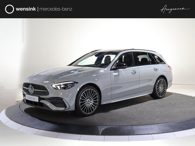 Mercedes-Benz C-KLASSE Estate 300e Business Solution AMG | Panoramaschuifdak | AMG-line Plus | Burmester | Head-Up | Trekhaak |
