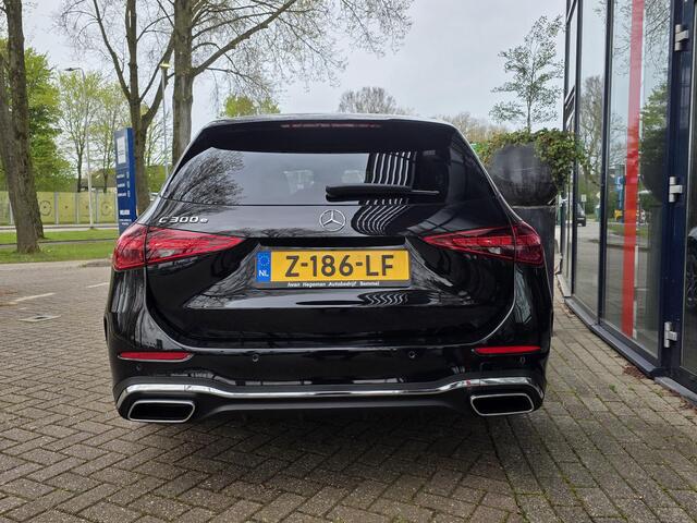 Mercedes-Benz C-KLASSE Estate 300 e AMG Line | Wegkl. Trekhaak | Stoelverwarming | PDC Voor+Achter+Camera | Dodehoekdetectie | ECC | Navigatie |