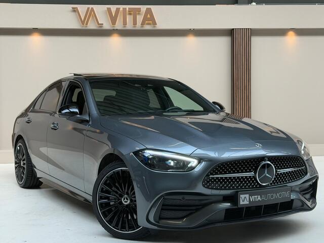 Mercedes-Benz C-KLASSE 300 e AMG Line Limited Full Option|Digital light|Pano|Memory|Head-Up|360 Camera|Trekhaak|Keyless|