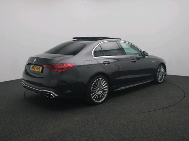 Mercedes-Benz C-KLASSE 300 e Business Solution AMG AMG Line | Night Pakket | Panoramadak | 19 Inch AMG Velgen | Memory Voorstoelen. Inclusief 24 maanden Mercedes-Benz Certified garantie voor Europa.