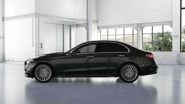Mercedes-Benz C-KLASSE 300e Business Solution AMG | Matrix Led | Panoramaschuifdak | Keyless | Stoelverwarming | Dodehoekassistent |