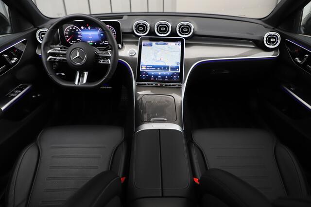 Mercedes-Benz C-KLASSE 300e AMG | 313PK | Head-up | Keyless-go | Pano | Digital-light | Sfeerverlichting | Standkachel | Leder | 2022.