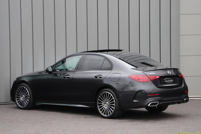 Mercedes-Benz C-KLASSE 300e AMG | 313PK | Head-up | Keyless-go | Pano | Digital-light | Sfeerverlichting | Standkachel | Leder | 2022.