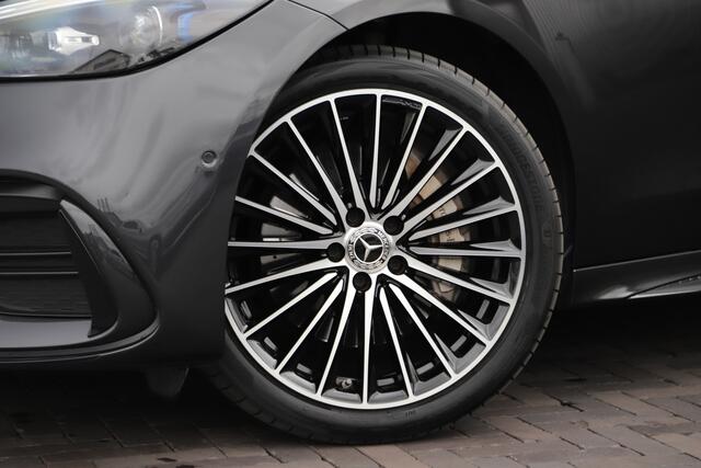 Mercedes-Benz C-KLASSE 300e AMG | 313PK | Head-up | Keyless-go | Pano | Digital-light | Sfeerverlichting | Standkachel | Leder | 2022.