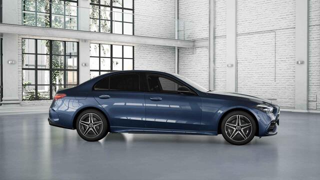 Mercedes-Benz C-KLASSE 300e Business Solution AMG | Matrix Led | Panoramaschuifdak | Nightpakket | | Stoelverwarming | Dodehoekassistent |