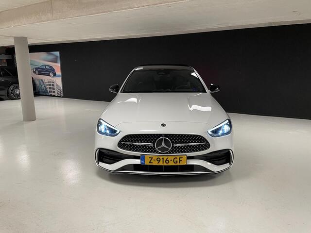 Mercedes-Benz C-KLASSE 200 AMG Line | Pano | Trekhaak | Memory
