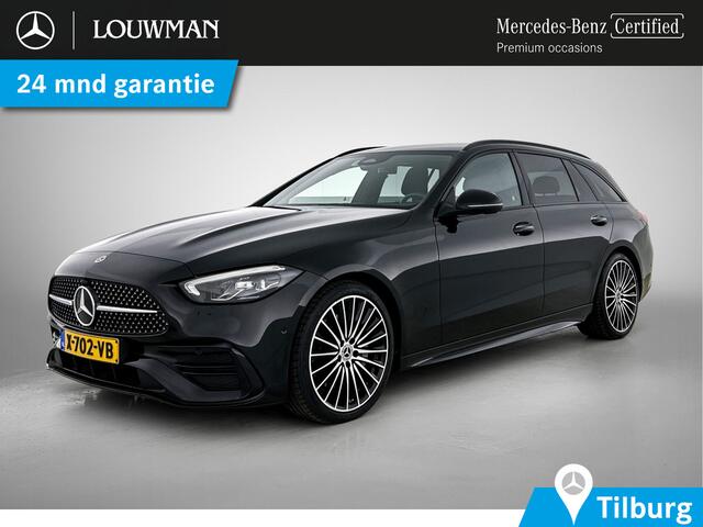 Mercedes-Benz C-KLASSE Estate 180 AMG Line | Amg In en Exterieur | Dodehoekassistent | Memory Seats | Night pakket |