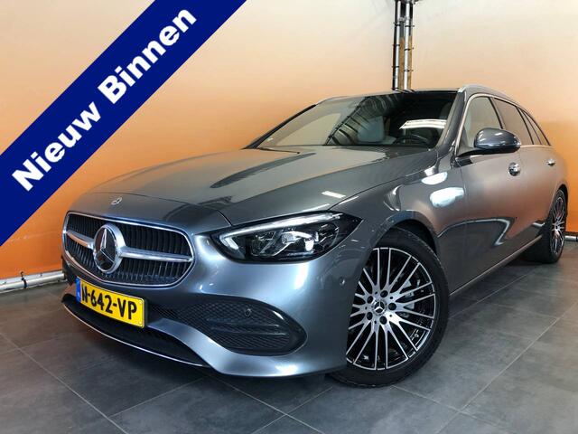 Mercedes-Benz C-KLASSE Estate 200 Launch Edition Luxury Line schuif kanteldak | leer | stoelverw 18inch lmv |