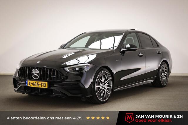Mercedes-Benz C-KLASSE AMG 43 4MATIC | PANORAMADAK | DIGITAL LIGHT | KUIPSTOELEN | STOELVENTILATIE | 360 CAMERA | 20"
