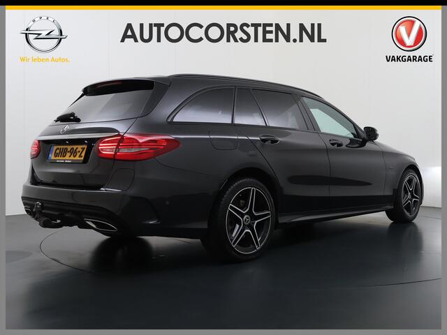 Mercedes-Benz C-KLASSE Estate 300DE AUT-9 Hybride AMG Limited Trekhaak Apple Carplay Android Auto Elek.Stoelen+Verwarmd Navi Ecc Camera Pdc Solution Business Elek.Achterklep Led Privacy Glas Lmv 18" Night-pakket EURO 6 AP