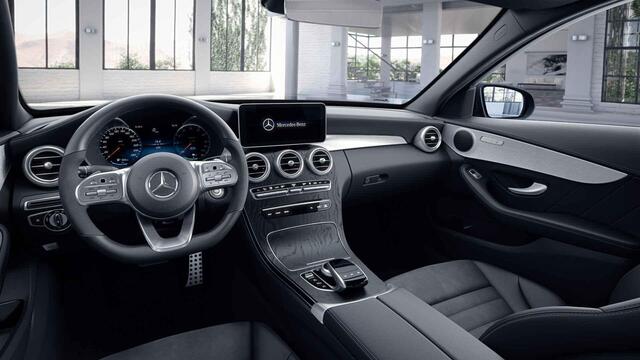 Mercedes-Benz C-KLASSE 300 e Business Solution AMG Limited | Night | Panoramadak | Widescreen | Stoelverwarming | Achteruitrijcamera |