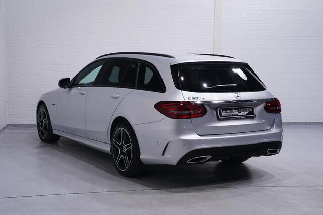 Mercedes-Benz C-KLASSE Estate 300 e Business Solution AMG navigatie full-map 360-camera schakelflippers a/h stuur sportstoelen verwarmbaar dynamic-select PDC v+a ACC Ecc electrische-achterklep led-verlichting touch-pad