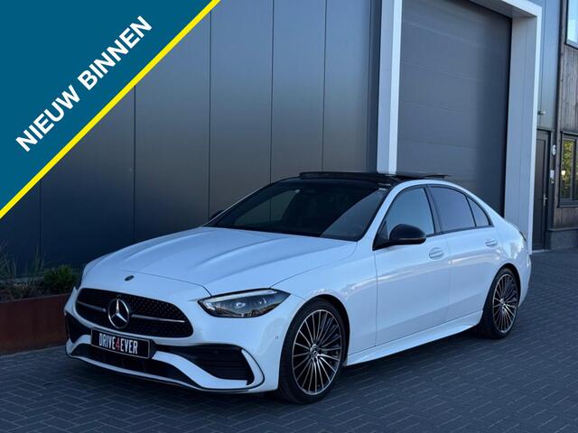 Mercedes-Benz C-KLASSE 180 AMG FULL PANO HUD 360 BURMEISTER MM SEATS LED