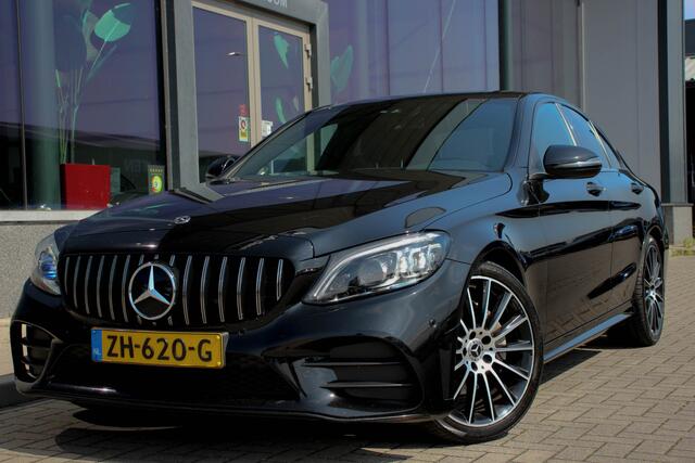 Mercedes-Benz C-KLASSE C-Klasse 180 | AMG Pakket | Burmester | Sfeerverlichting | 19 inch