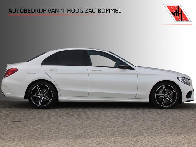 Mercedes-Benz C-KLASSE 180 AMG LINE NIGHT PAKKET LEDER NAVI DAB <<NL AUTO>>
