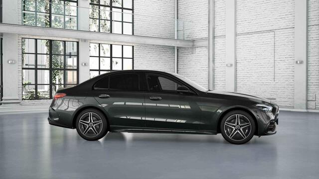 Mercedes-Benz C-KLASSE 300e Business Solution AMG | Night | Digital light | Panoramaschuifdak | Stoelverwarming | Dodehoekassistent | Trekhaak |