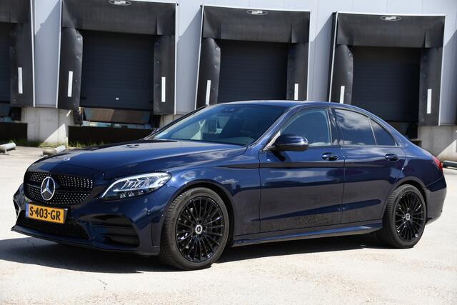 Mercedes-Benz C-KLASSE 200 Premium Plus AMG Virtual, Cruise, Carplay, Stoelverwarming, Sfeer, Camera, 184pk, LED, Leder, Uniek!