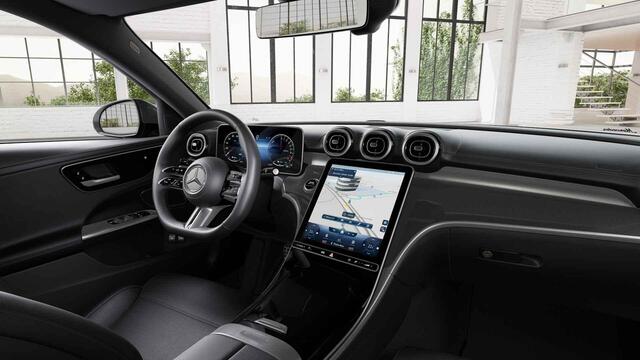 Mercedes-Benz C-KLASSE 300 e AMG Line | Stoelverwarming | High Performance LED | Achteruitrijcamera | Sfeerverlichting | Apple carplay |