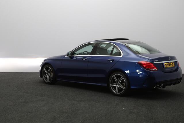 Mercedes-Benz C-KLASSE 180 AMG-Line Sport Edition, Schuif-Kanteldak, Trekhaak, 360 Camera