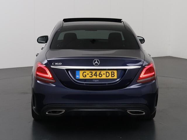 Mercedes-Benz C-KLASSE 160 Business Solution AMG | Panoramadak | Night | Multibeam | Stoelverwarming | Lederen bekleding |