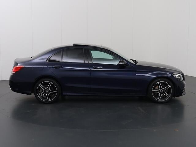 Mercedes-Benz C-KLASSE 160 Business Solution AMG | Panoramadak | Night | Multibeam | Stoelverwarming | Lederen bekleding |