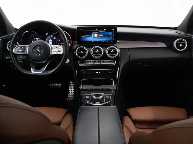 Mercedes-Benz C-KLASSE 160 Business Solution AMG | Panoramadak | Night | Multibeam | Stoelverwarming | Lederen bekleding |