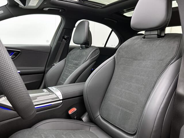 Mercedes-Benz C-KLASSE 300 e Business Solution AMG | Premium Plus | Nightpakket | Middenconsole metaalstructuur | Trekhaak | GUARD 360° Plus | Panoramaschuifdak | 360° camera | Burmester® 3D surround sound | 19" multispaaks lichtmetalen AMG-velgen |
