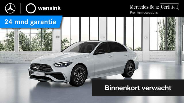 Mercedes-Benz C-KLASSE 300 e AMG Line | Night | Panoramadak | Trekhaak | Burmester | Memory | Headup | Rijassistentiepakket |