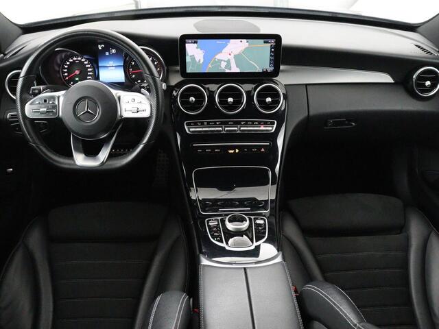 Mercedes-Benz C-KLASSE 160 AMG | Stoelverwarming | Leder/Alcantara | Camera | Park Assist | Full LED | Elektrische stoelen | Navigatie | Climate control | Cruise control | Bluetooth