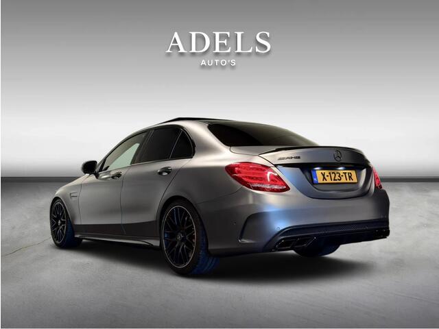 Mercedes-Benz C-KLASSE AMG 63 S Keramisch Panodak Schaalstoelen Performance Night Pakket IWC Burmester HUD