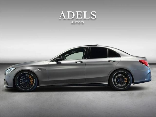Mercedes-Benz C-KLASSE AMG 63 S Keramisch Panodak Schaalstoelen Performance Night Pakket IWC Burmester HUD
