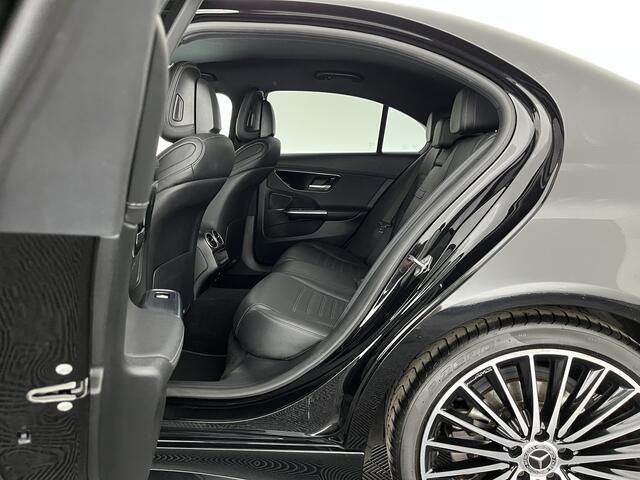 Mercedes-Benz C-KLASSE 180 AMG Line (INCL.BTW) *LEATHER | FULL-LED | HEATED-SPORTSEATS | DIGI-COCKPIT | BLINDSPOT | CAMERA | DAB | AMBIENT-LIGHT | SHIFT-PADDLES | PRIVACY-GLASS | ECC | PDC | CRUISE | 19''ALU*