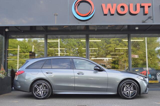 Mercedes-Benz C-KLASSE Estate 300 e AMG Led Leder Panorama Memory Distronic Camera 360 Keyless Night Augmented Pdc