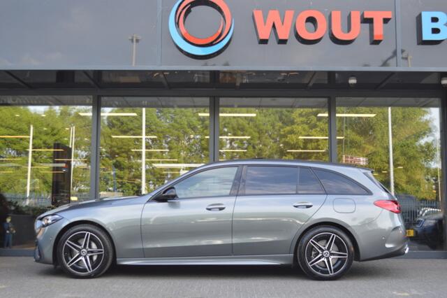Mercedes-Benz C-KLASSE Estate 300 e AMG Led Leder Panorama Memory Distronic Camera 360 Keyless Night Augmented Pdc